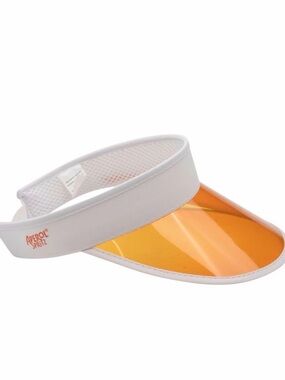 Spritz White Visor with Orange Shield Brand New 2 for $20